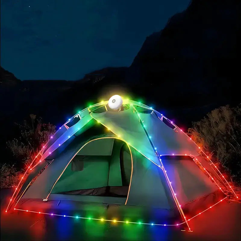 LED Camping Tent Light with USB Charging